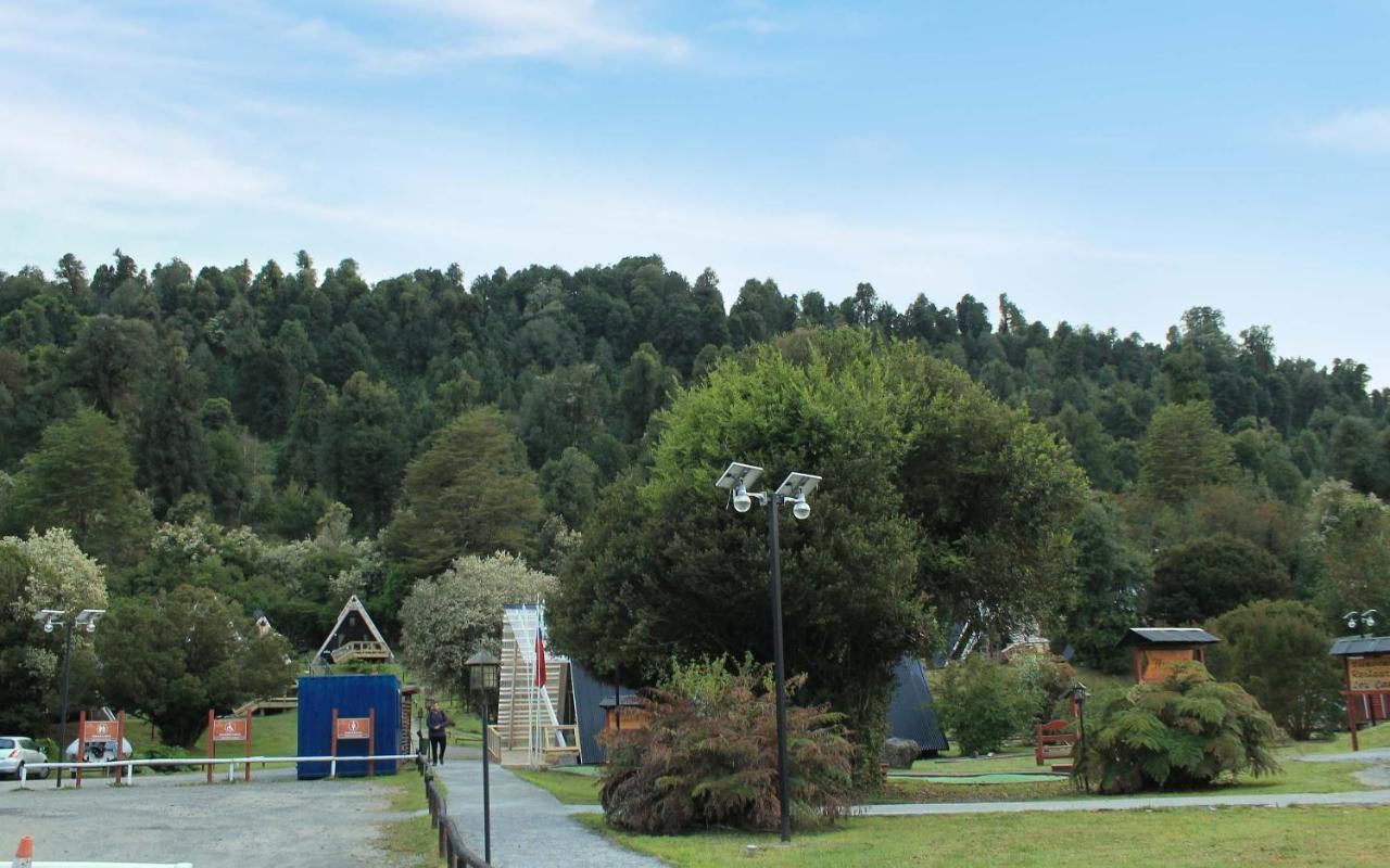 プジェウエ Termas De Aguas Calientesヴィラ エクステリア 写真
